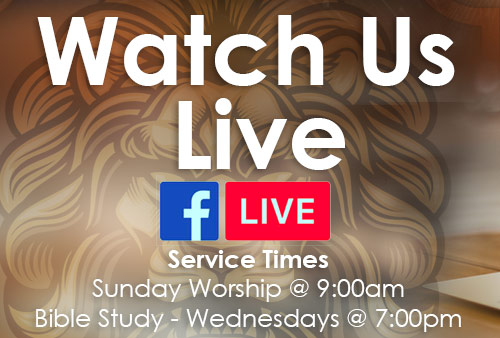 Watch Us Live on Facebook